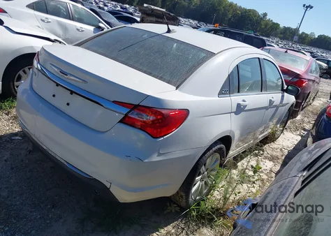 2014 Chrysler 200 Touring from USA, damaged, VIN 1C3CCBBG0EN105730
